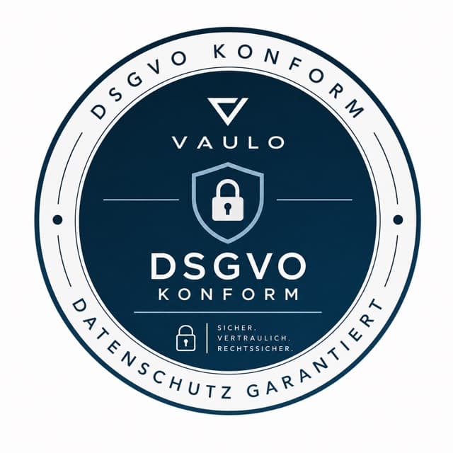 DSGVO-konform — VAULO
