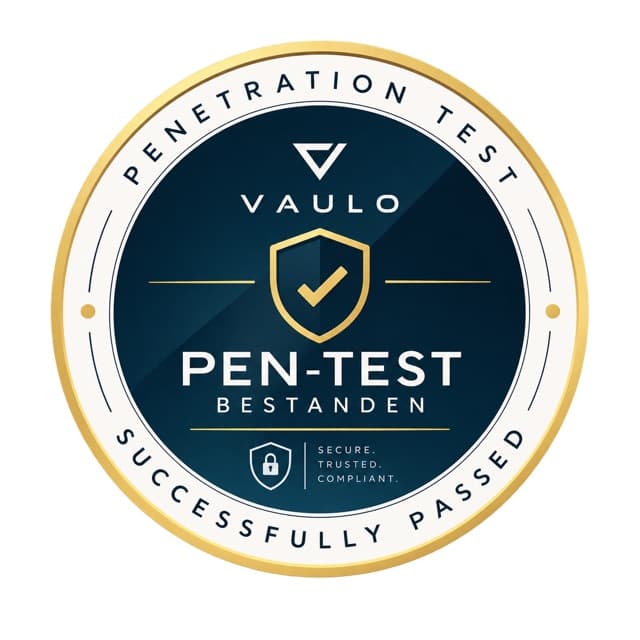 Pen-Test bestanden — VAULO