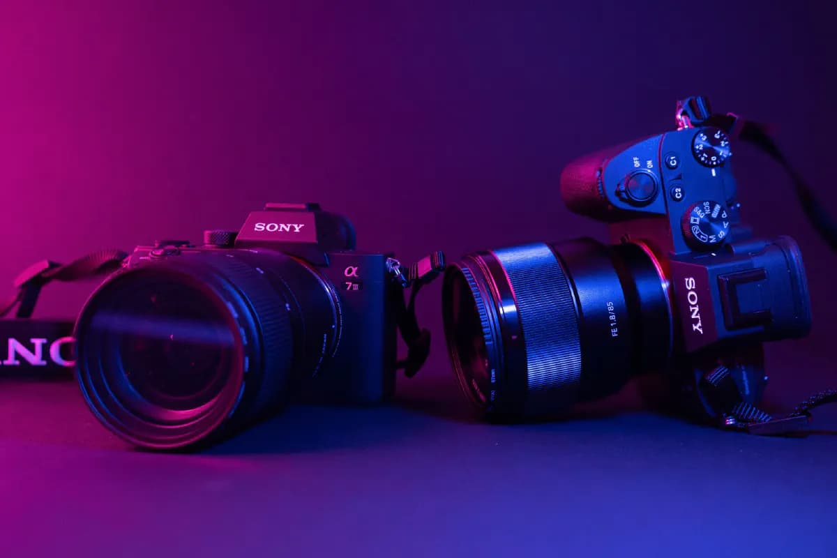 Digitalkameras von Sony. Foto: Theregisti