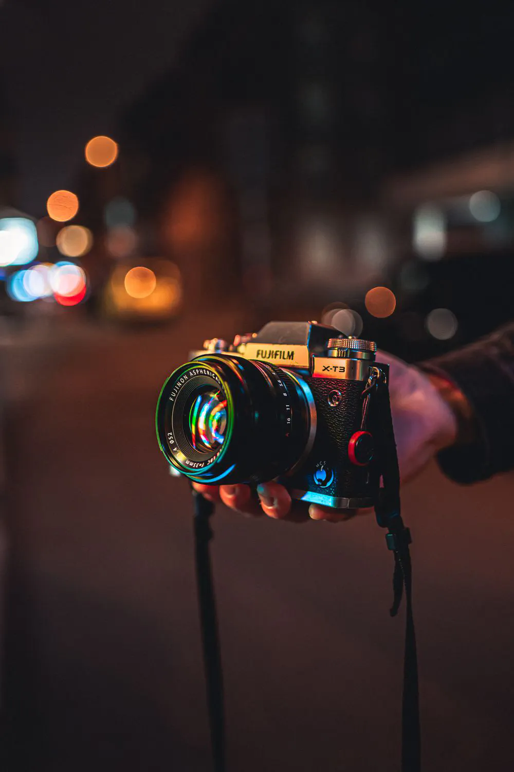 Analoge Kamera: Fujifilm X-T3. Foto: Giddon Wessner